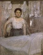 Edgar Degas Woman ironing